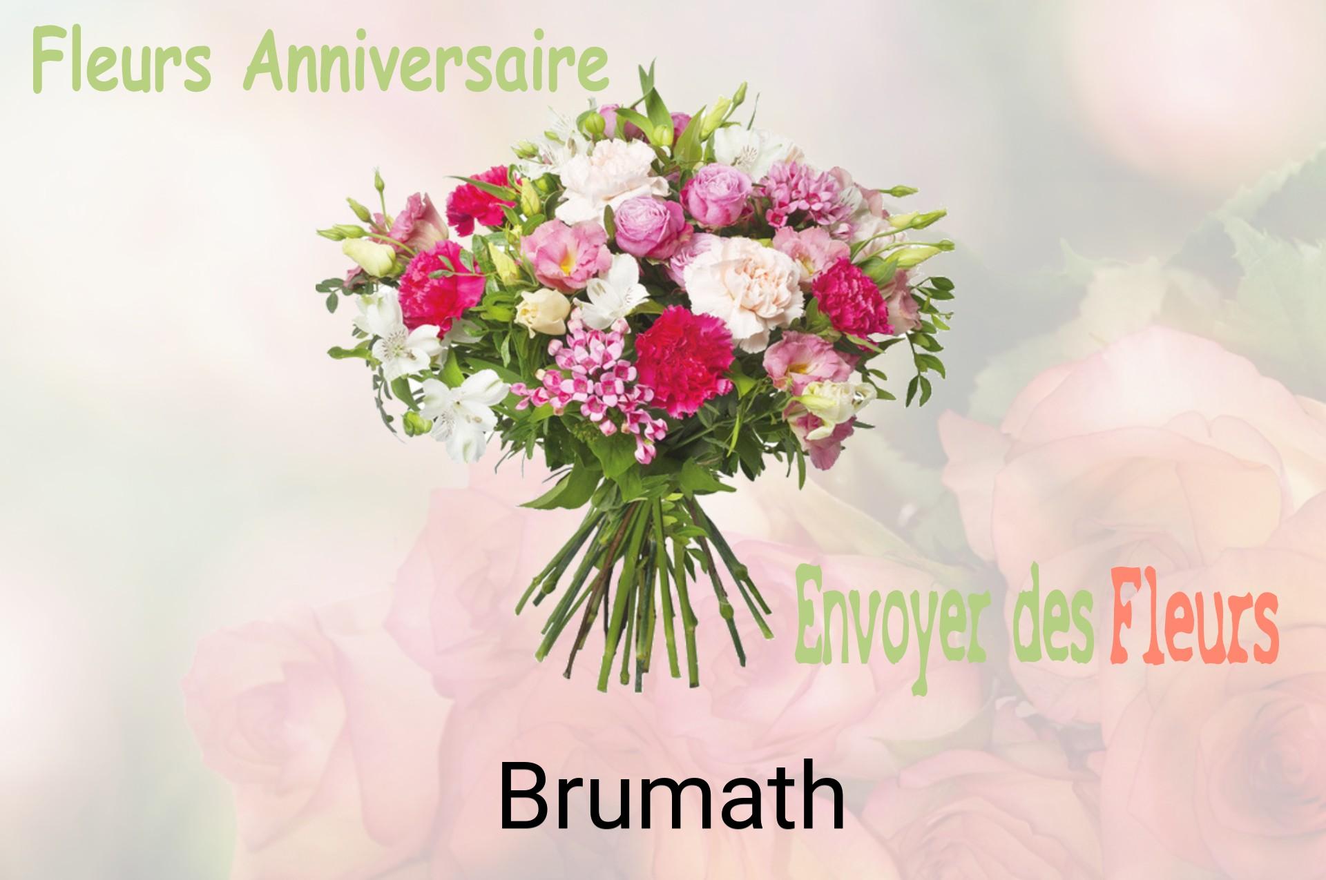 Bouquet de fleurs d’anniversaire livré à Brumath